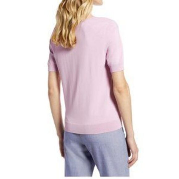 Halogen Pink Stripe Sweater size XS - Picture 2 of 8